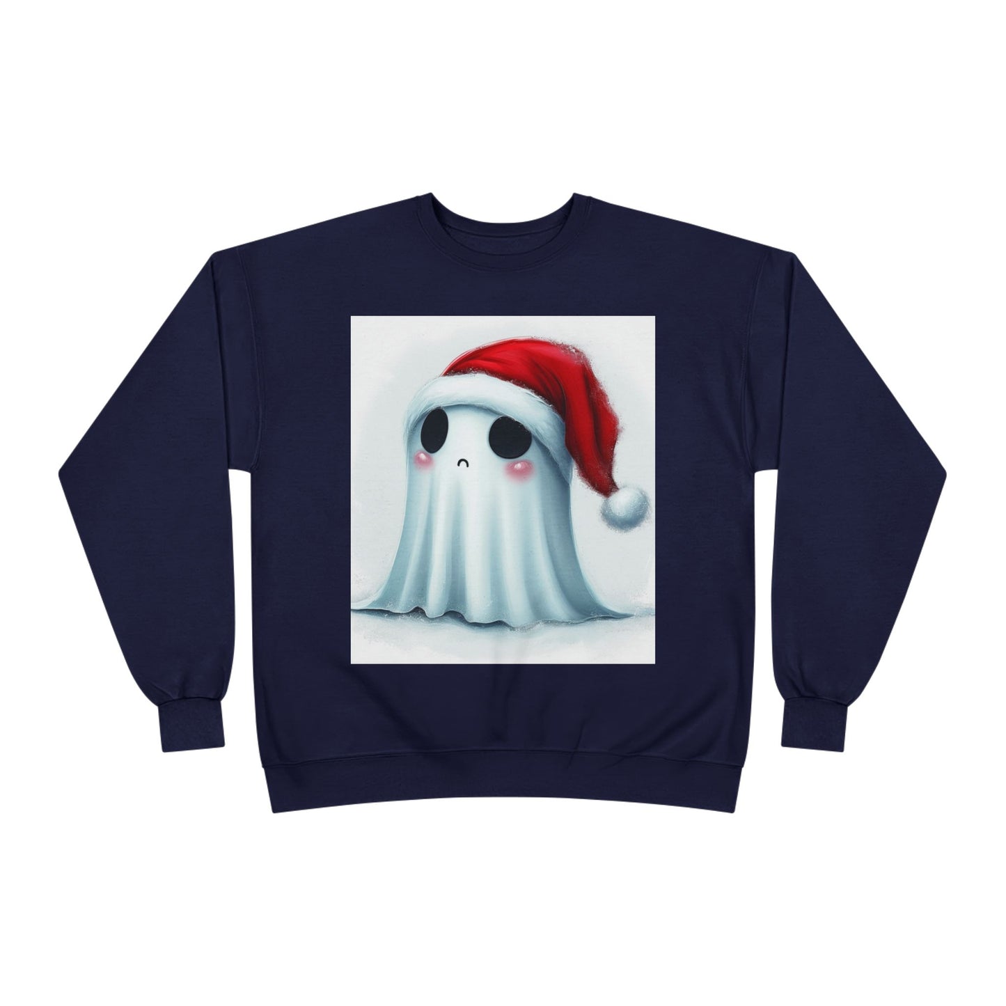 Holiday Ghost Unisex EcoSmart® Crewneck Sweatshirt