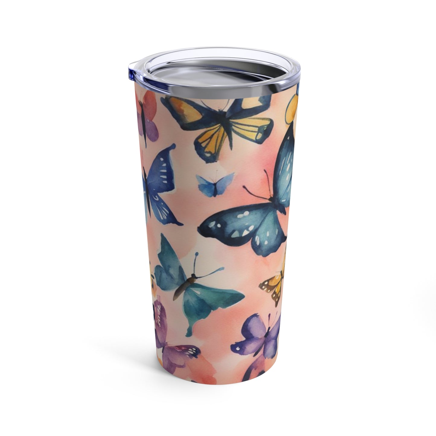 Fluttering Butterflies Tumbler 20oz