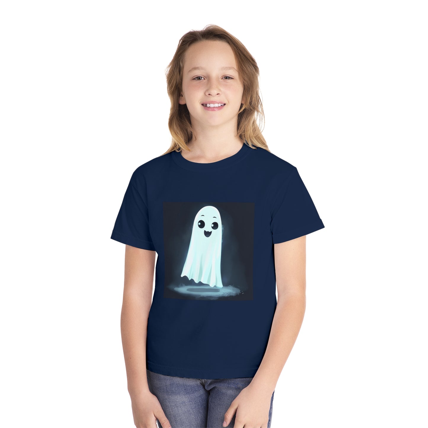 Cute Haunting Ghost Youth Midweight Tee