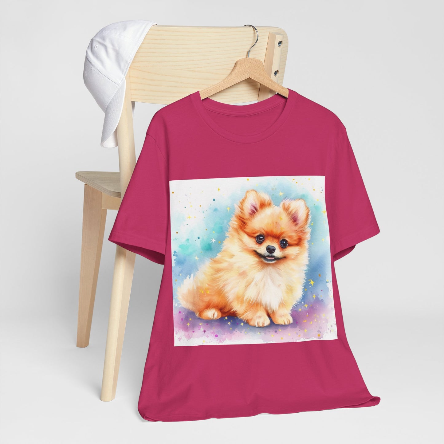 Pomeranian Unisex Jersey Short Sleeve Tee