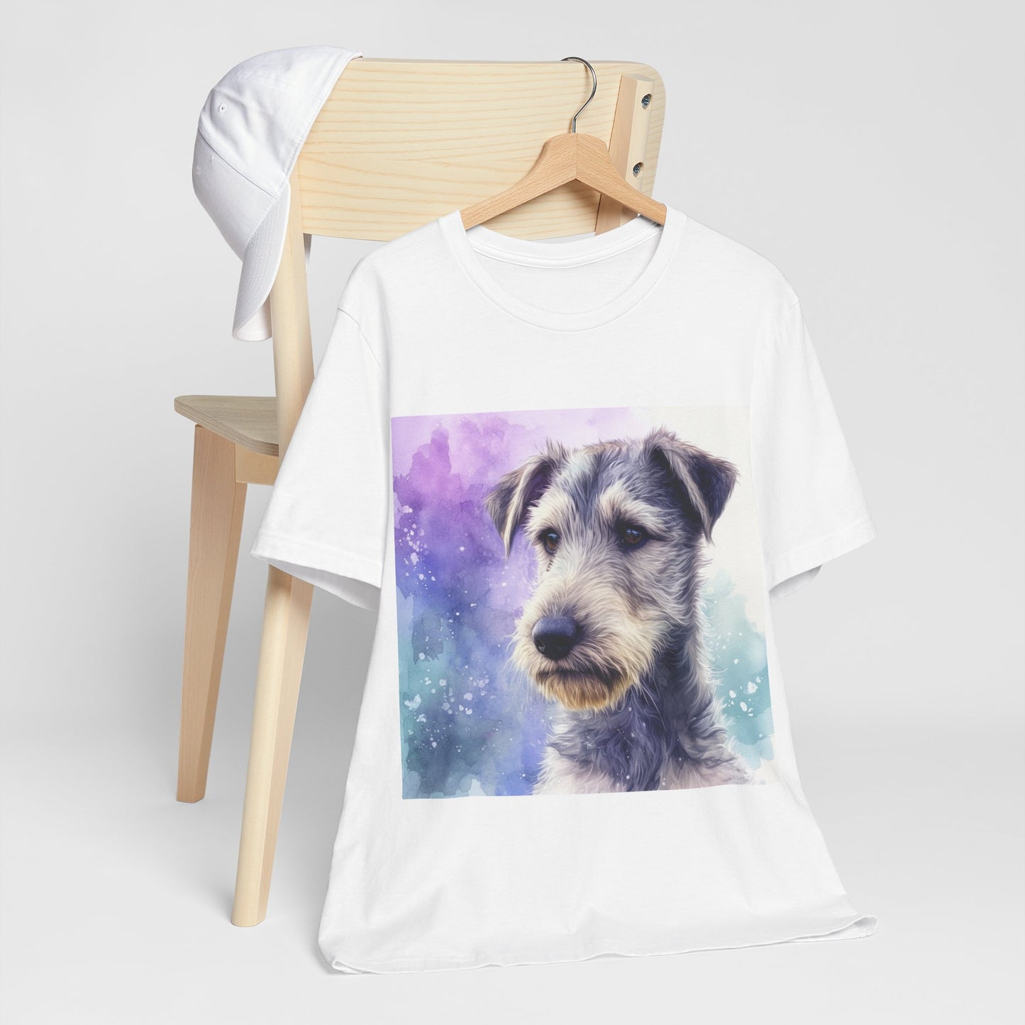 Galaxy Irish Wolfhound Unisex Jersey Short Sleeve Tee