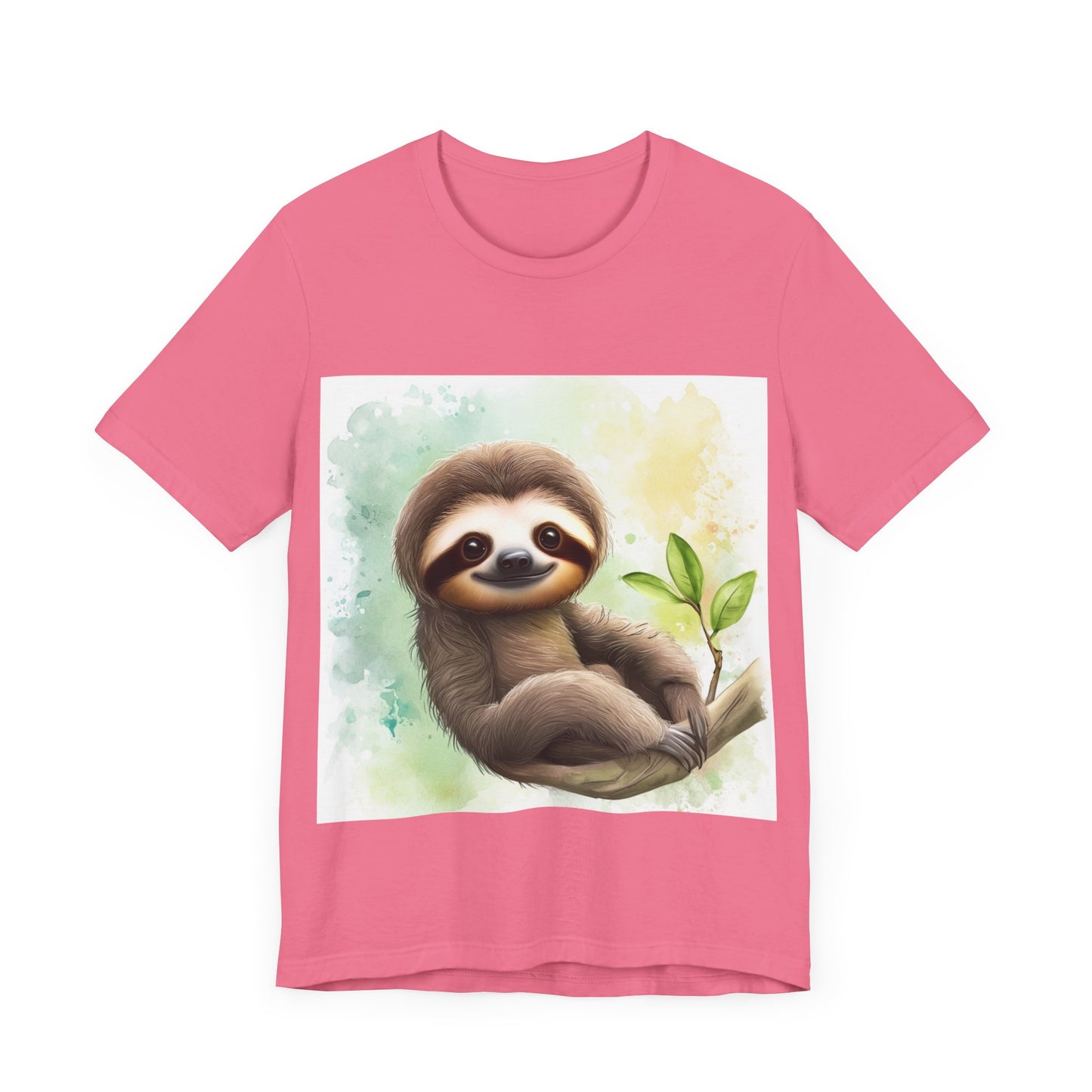 Cute Sloth Unisex Jersey Short Sleeve Tee