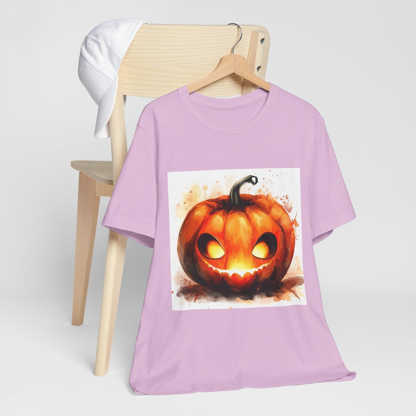 Cute Happy Jack o Lantern Unisex Jersey Short Sleeve Tee