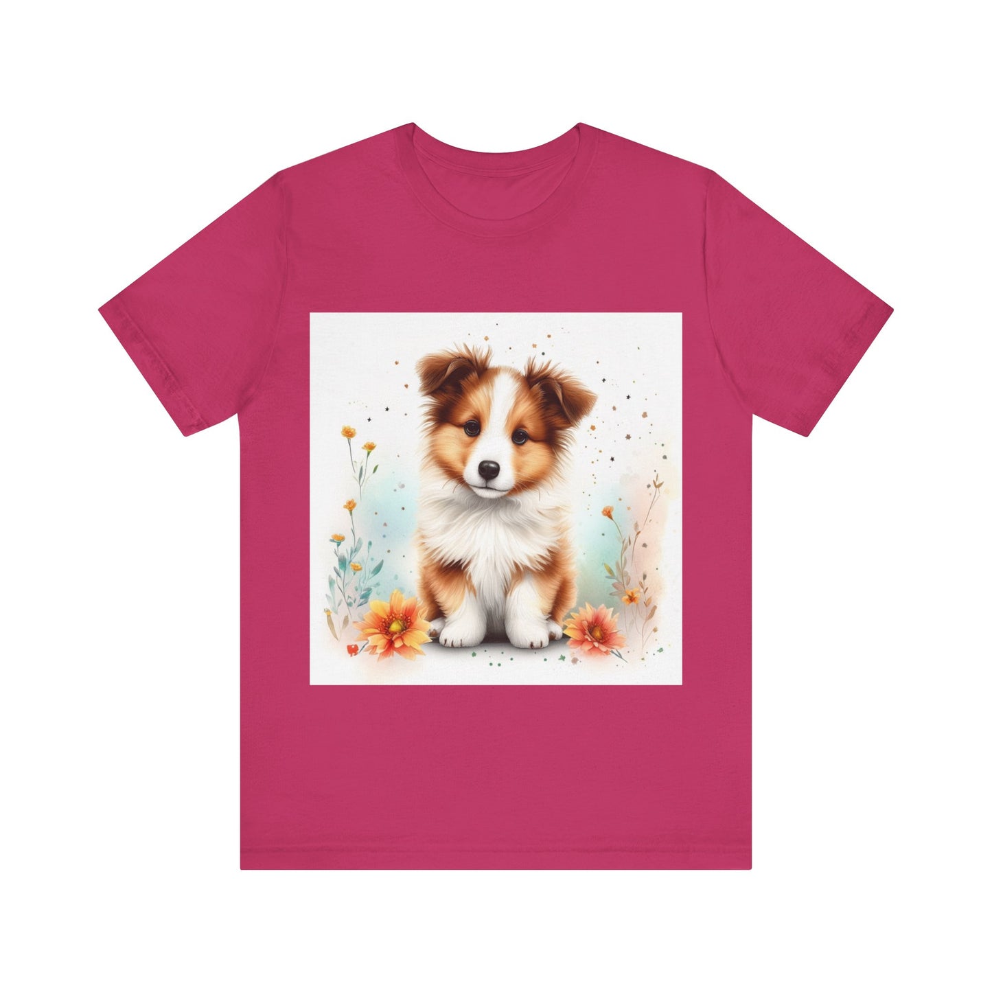 Shetland Sheepdog Unisex Jersey Short Sleeve Tee