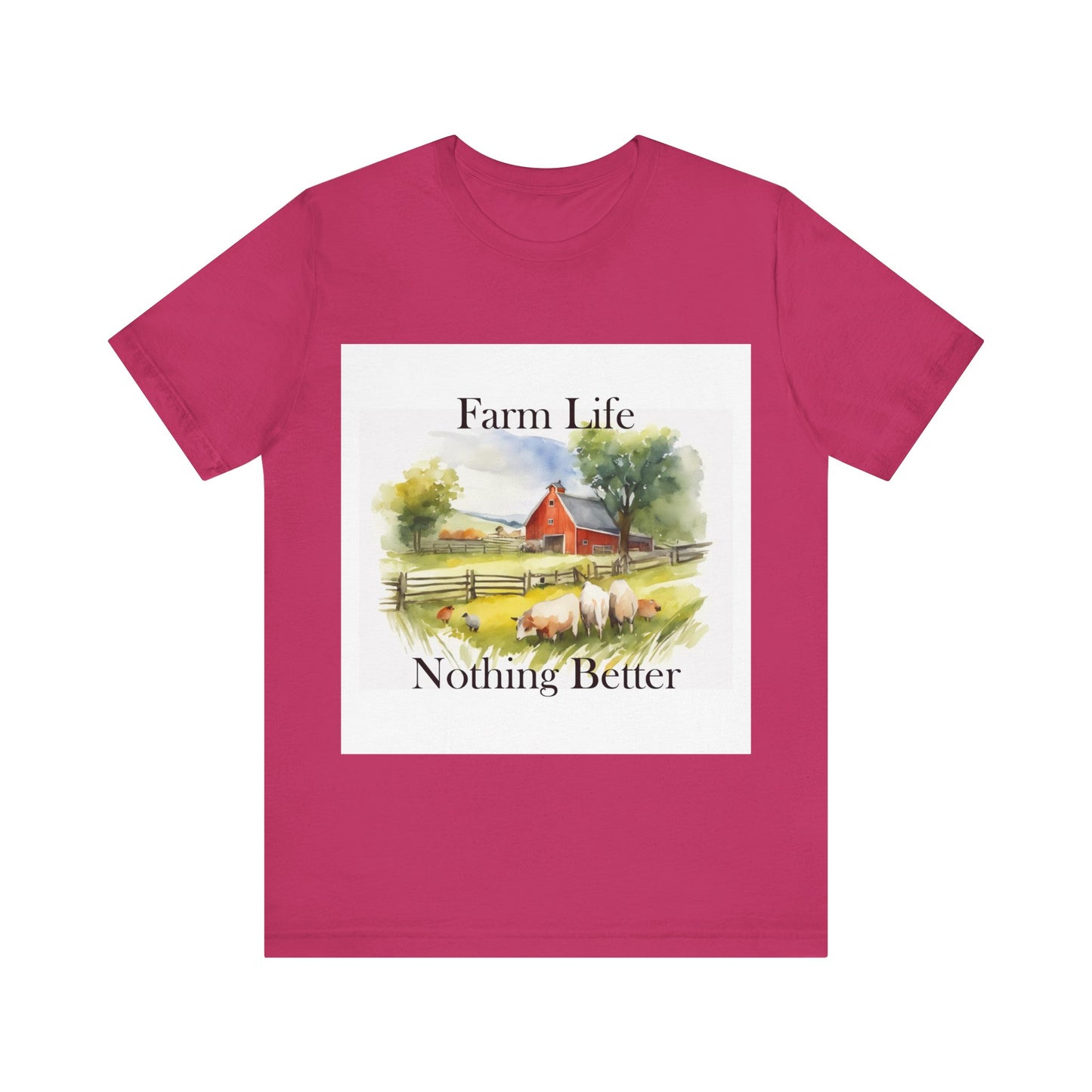 Farm Life Unisex Jersey Short Sleeve Tee