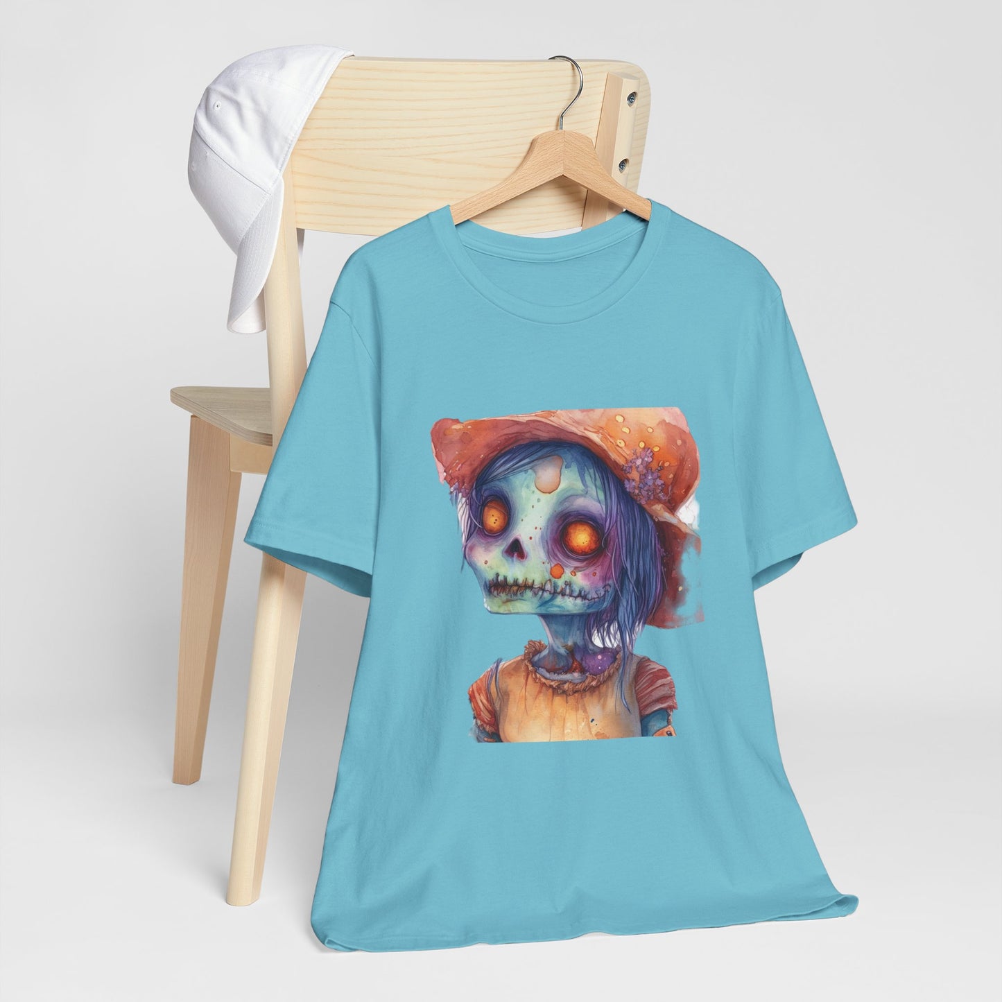 Cute Zombie Unisex Jersey Short Sleeve Tee