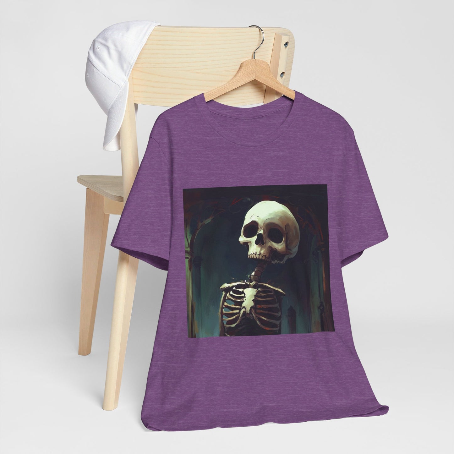 Scary Skeleton Unisex Jersey Short Sleeve Tee