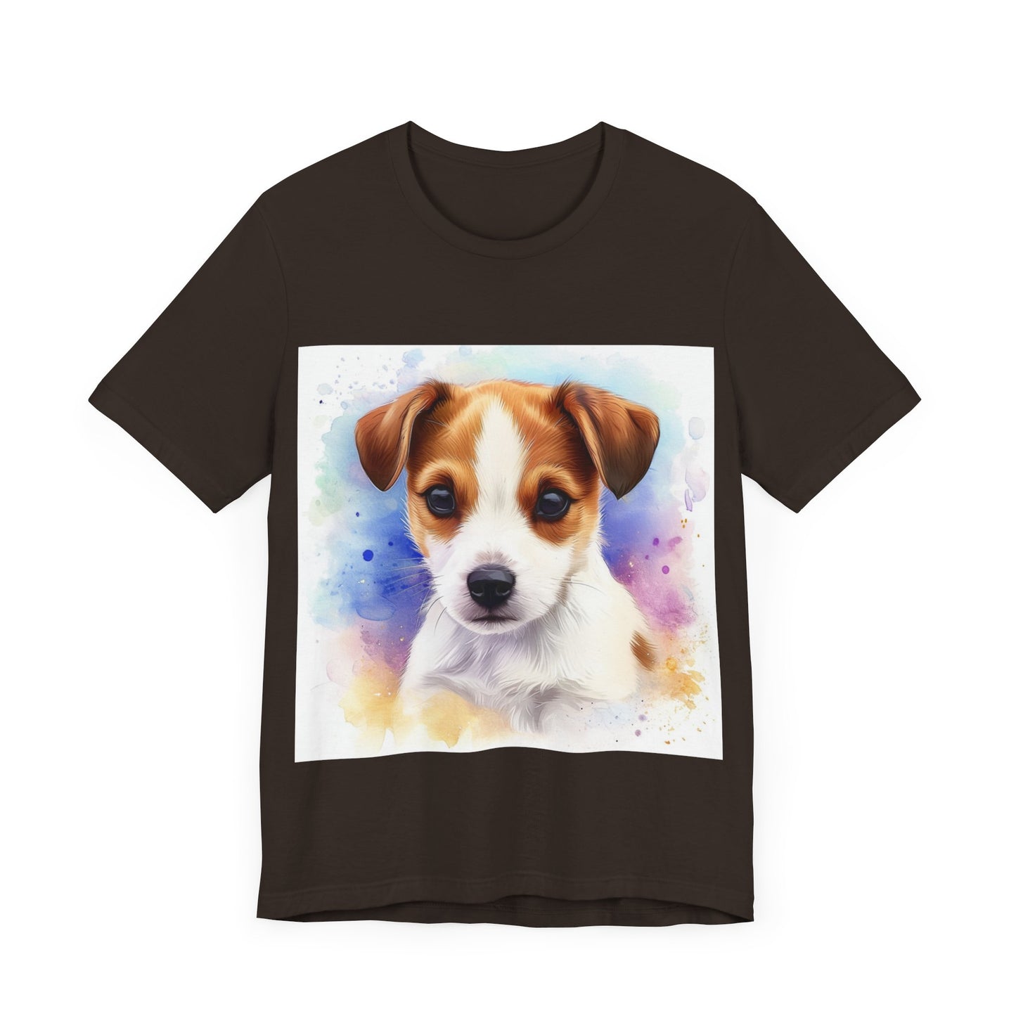 Cute Jack Russell Unisex Jersey Short Sleeve Tee