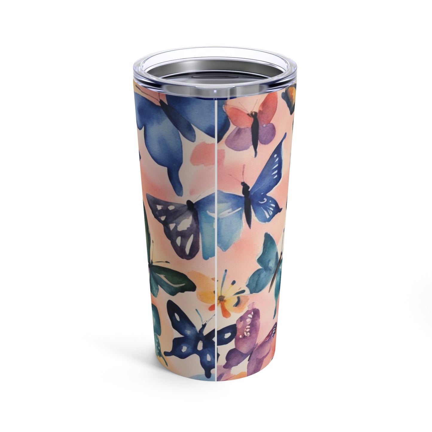 Fluttering Butterflies Tumbler 20oz