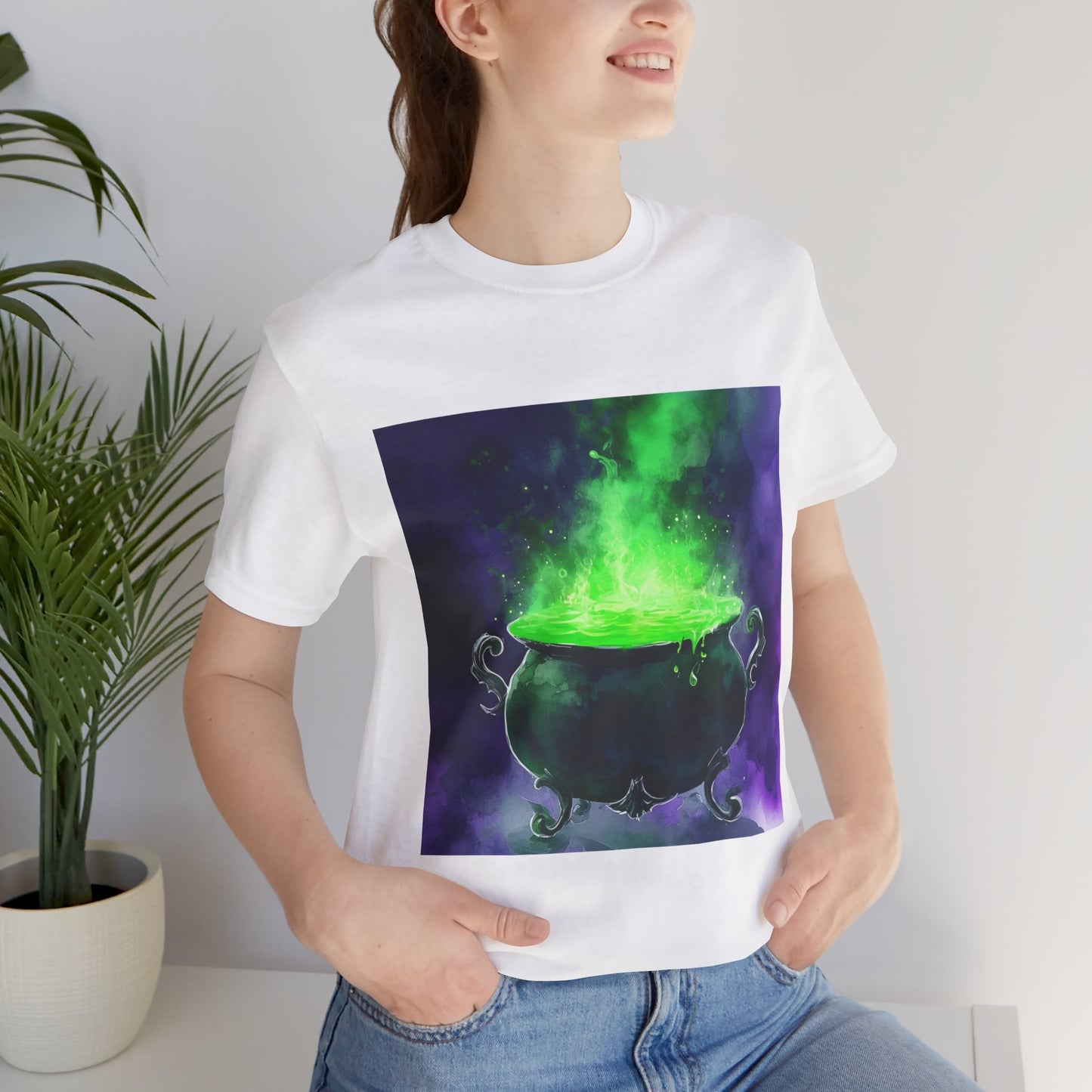 Foaming Cauldron Unisex Jersey Short Sleeve Tee