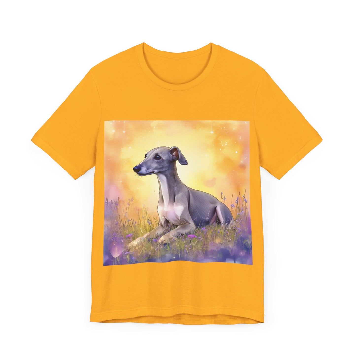 Sunset Greyhound Jersey Short Sleeve Tee