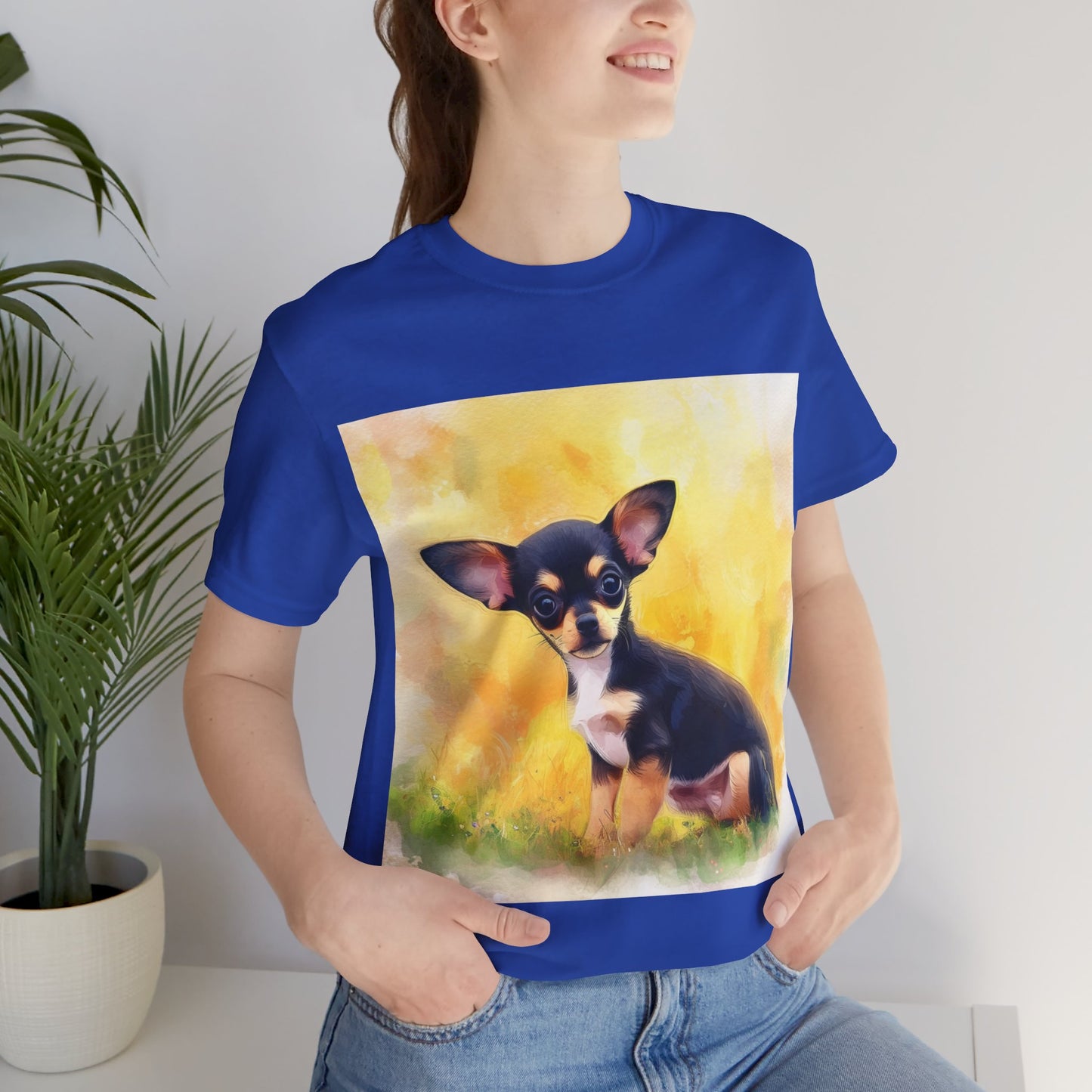 Chihuahua Unisex Jersey Short Sleeve Tee