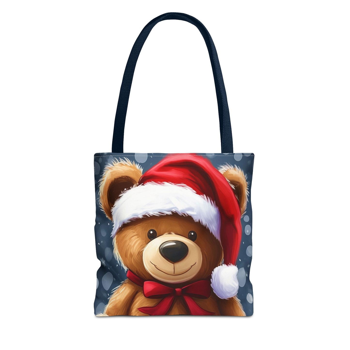 Cute Holiday Teddy Tote Bag (AOP)