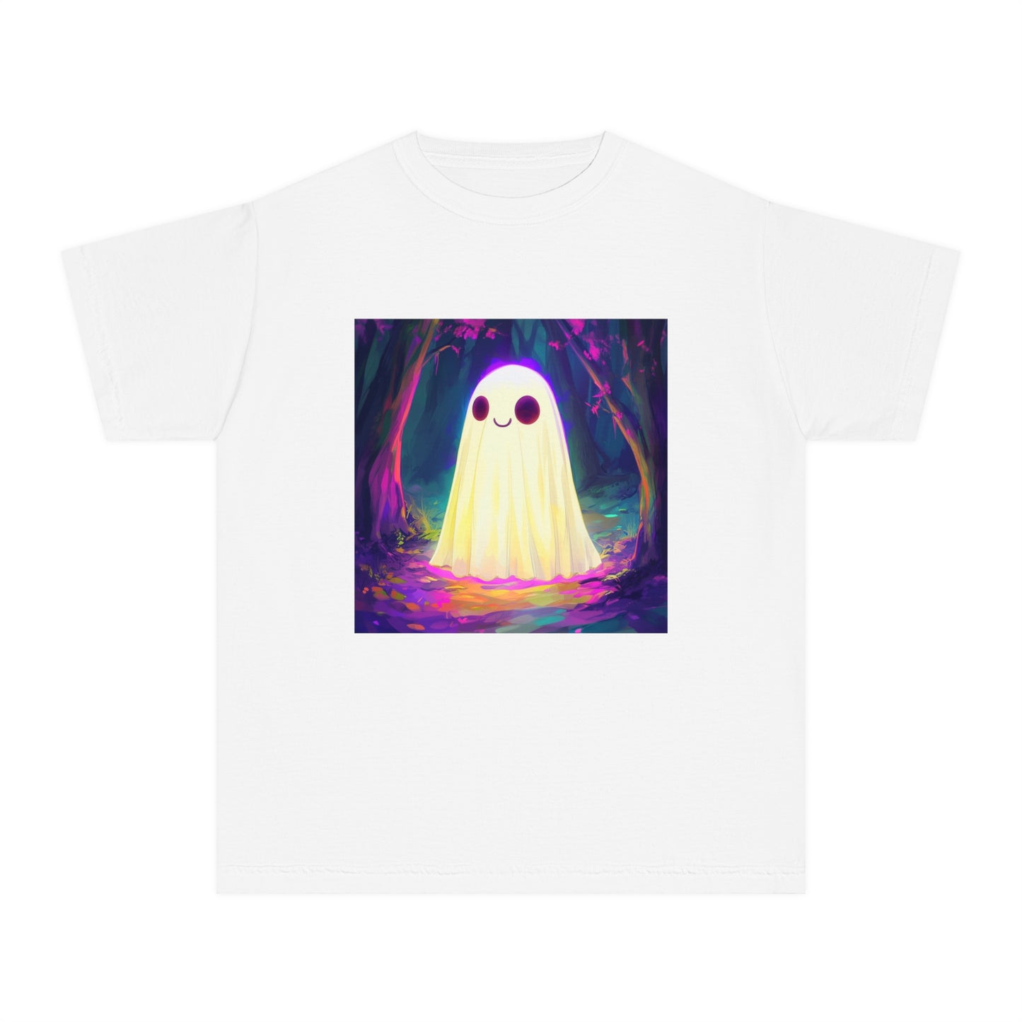 Cute Neon Ghost Youth Midweight Tee