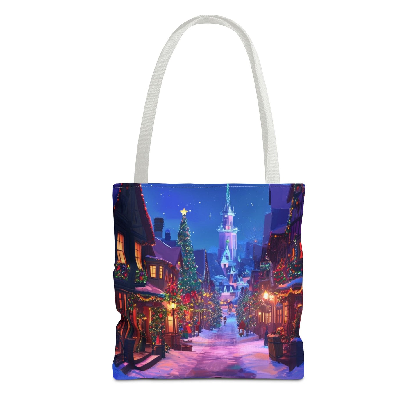 Holiday Town Tote Bag (AOP)