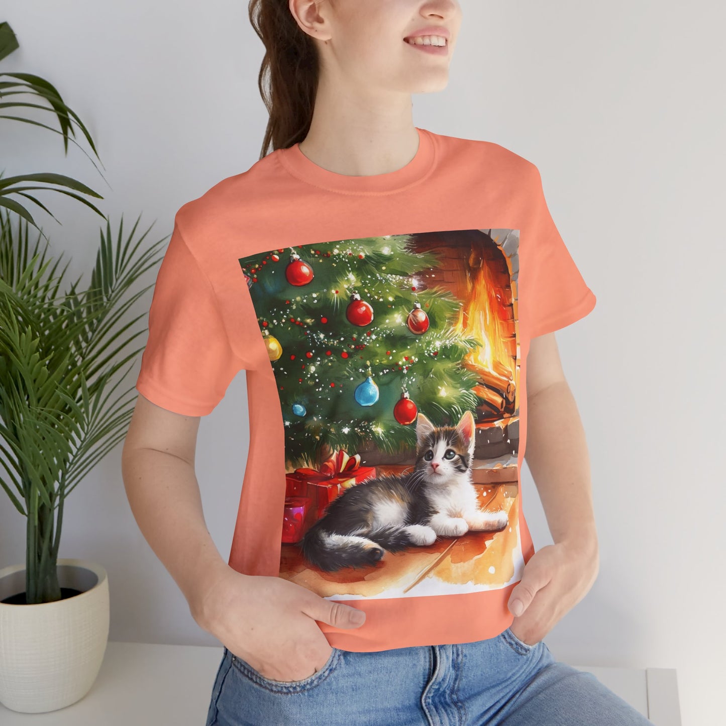 Cozy Kitten Unisex Jersey Short Sleeve Tee