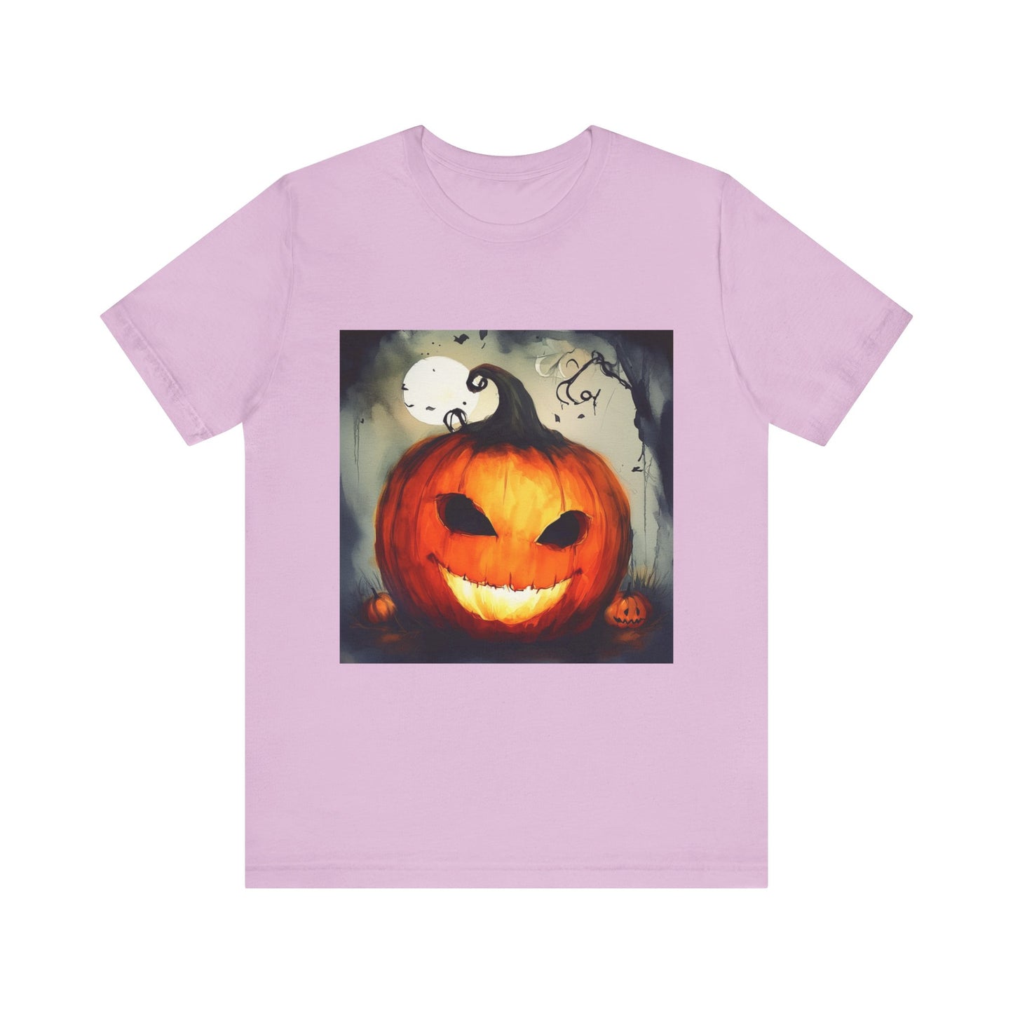 Spooky Jack o Lantern Unisex Jersey Short Sleeve Tee