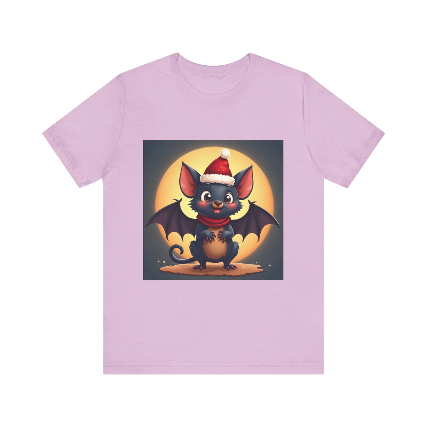 Spooky Christmas Bat Unisex Jersey Tee