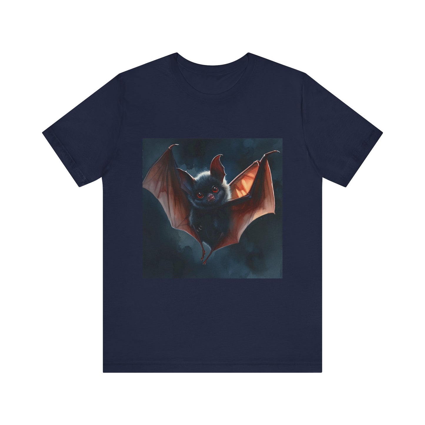 Cute Spooky Bat Unisex Jersey Short Sleeve Tee