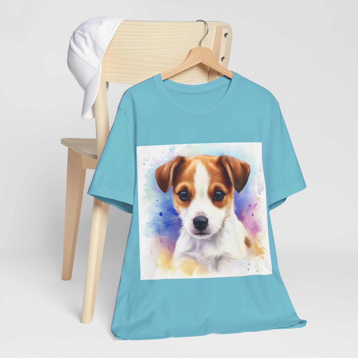 Cute Jack Russell Unisex Jersey Short Sleeve Tee