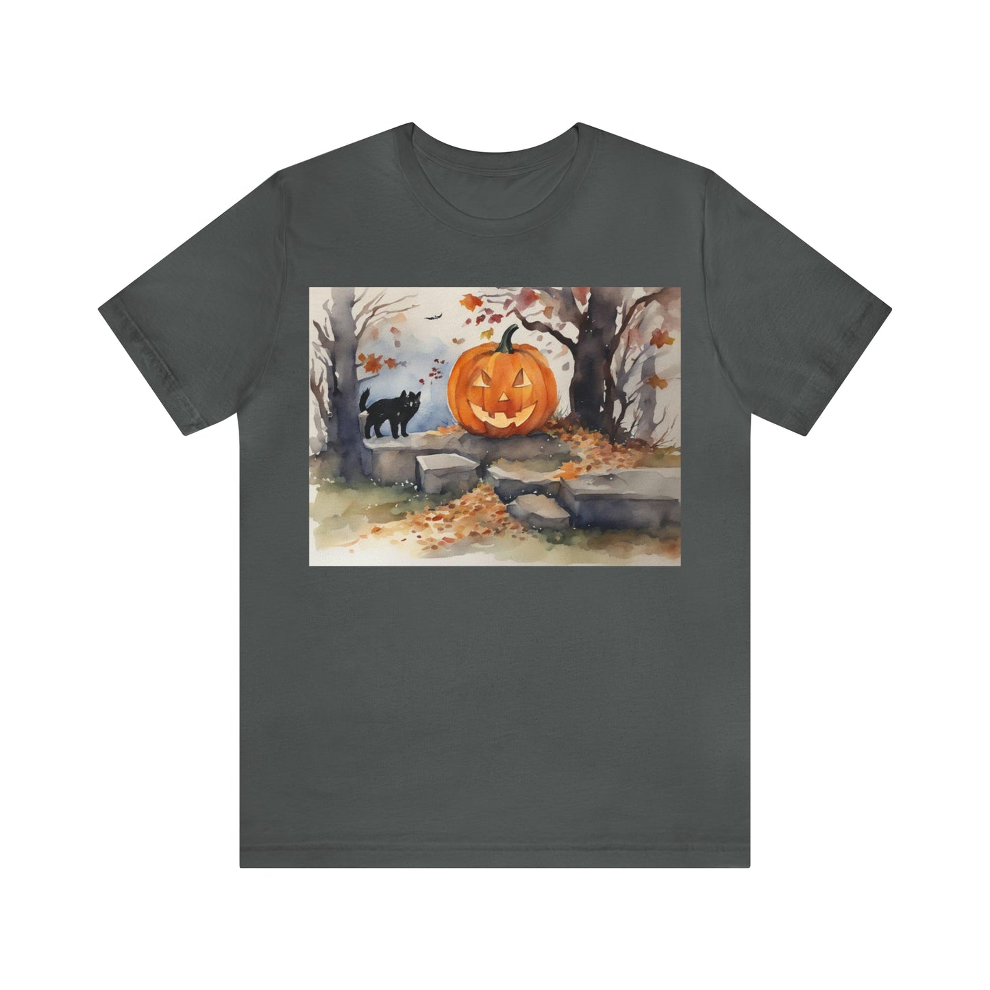 Halloween Jacko-lantern Unisex Jersey Short Sleeve Tee