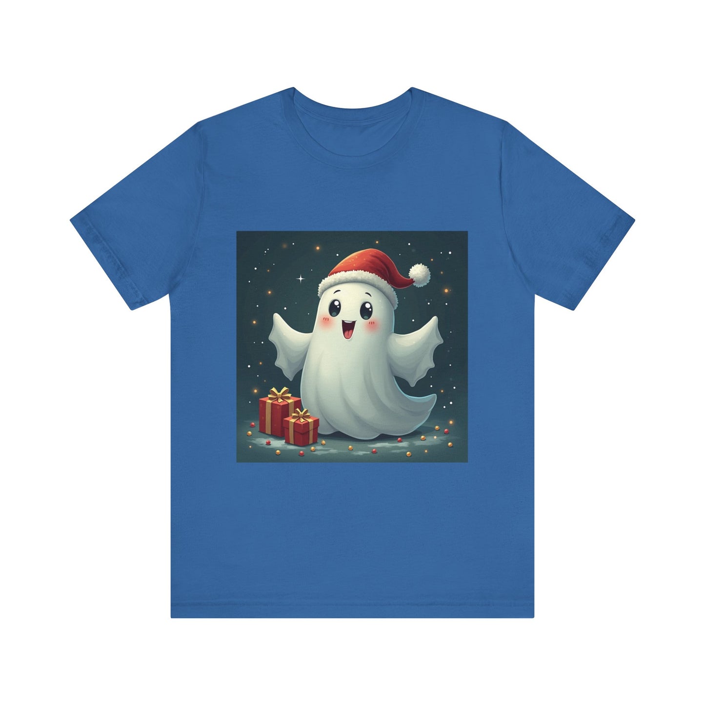 Christmas Presents Ghost Unisex Jersey Tee