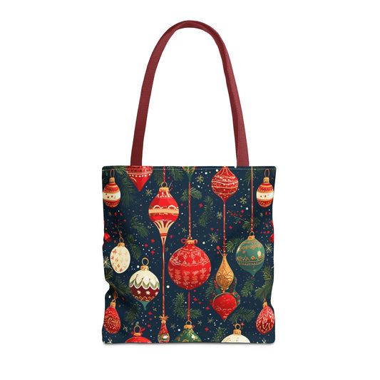 Dark Ornament Pattern Tote Bag (AOP)