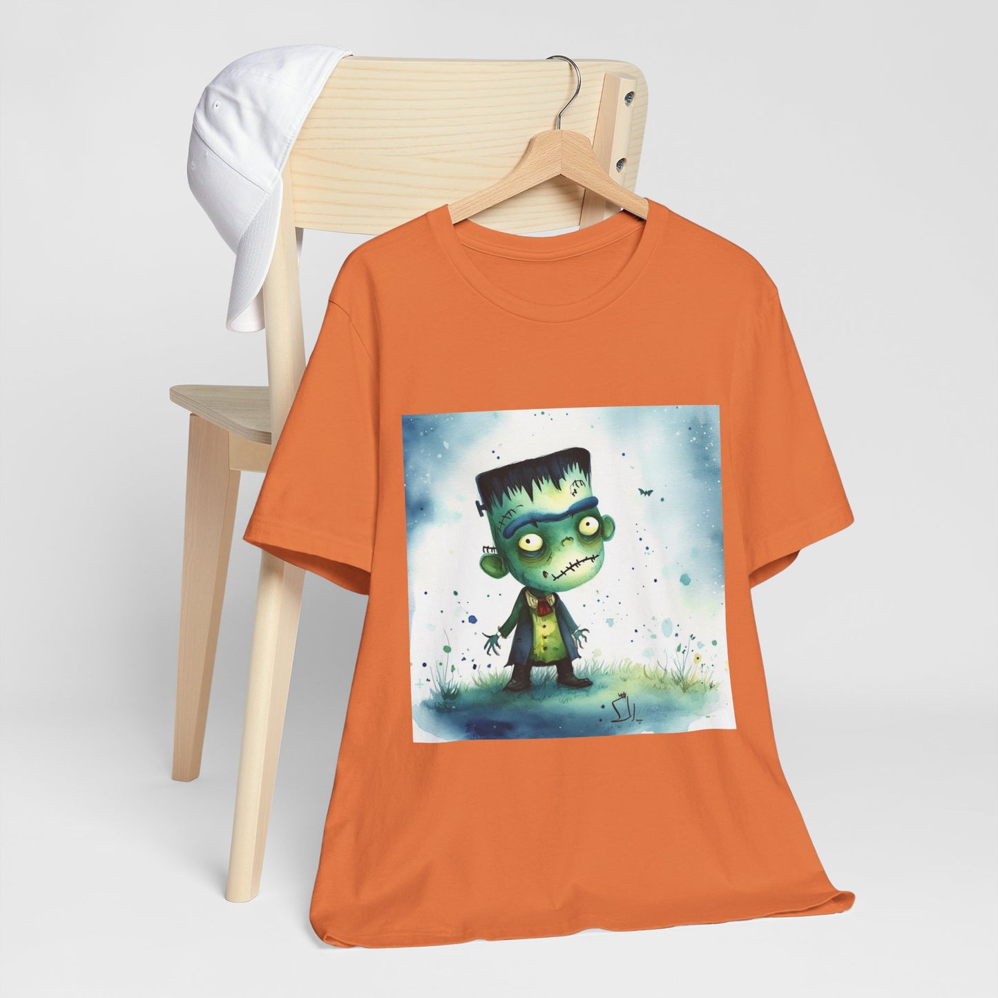 Cute Frankenstein Unisex Jersey Short Sleeve Tee