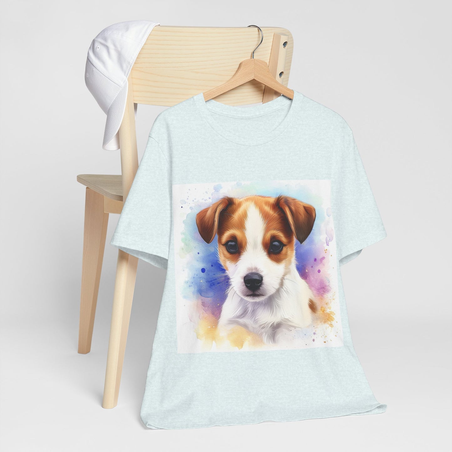 Cute Jack Russell Unisex Jersey Short Sleeve Tee