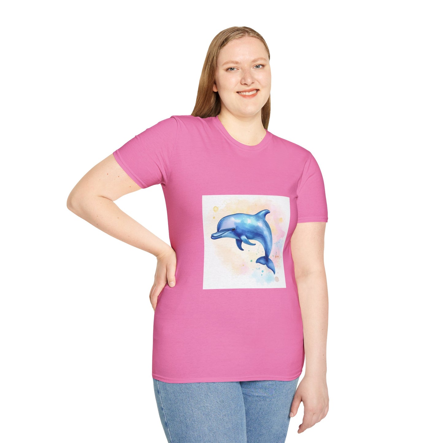 Dolphin Unisex Softstyle T-Shirt