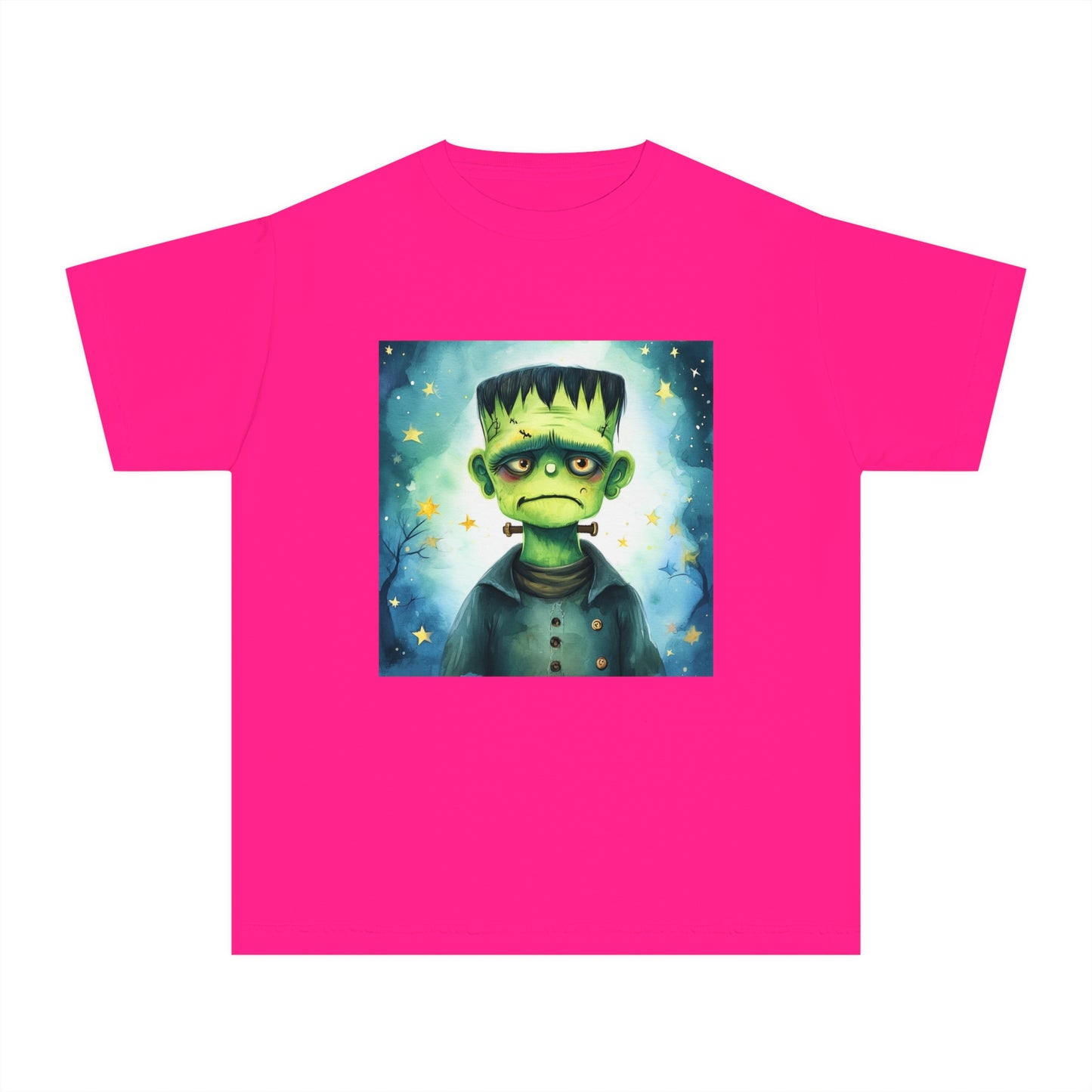 Cute Frankenstein Monster Youth Midweight Tee