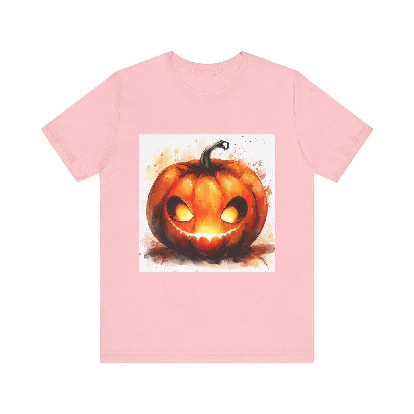 Cute Happy Jack o Lantern Unisex Jersey Short Sleeve Tee