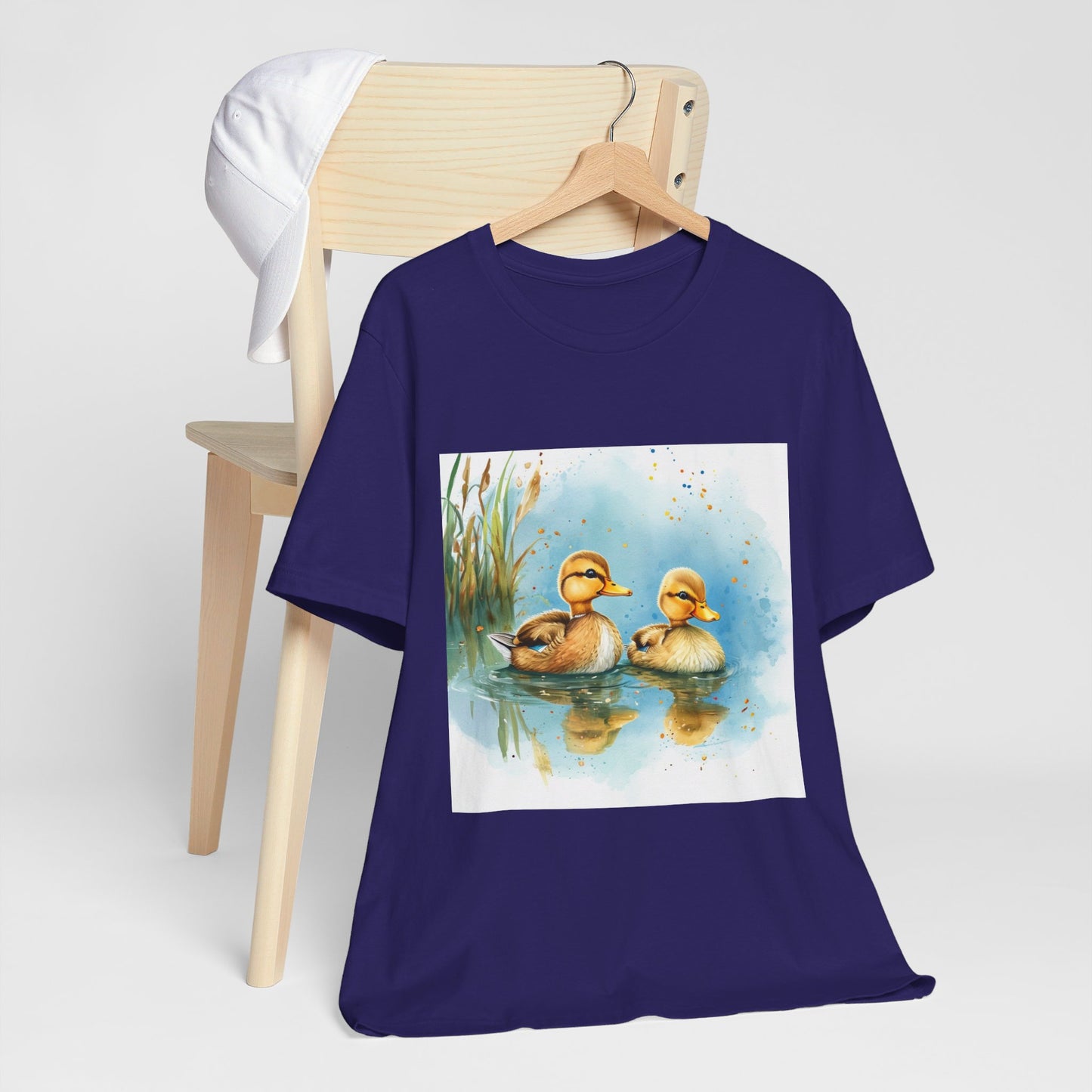 Adorable Baby Mallard Ducks Unisex Jersey Short Sleeve Tee