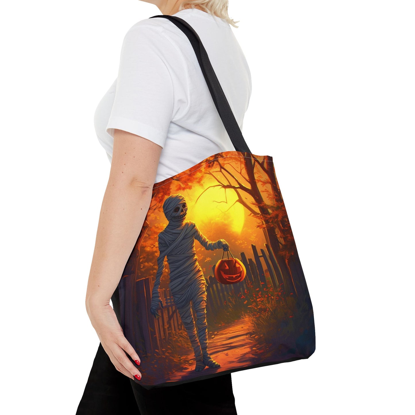 Halloween Sunset Tote Bag (AOP)