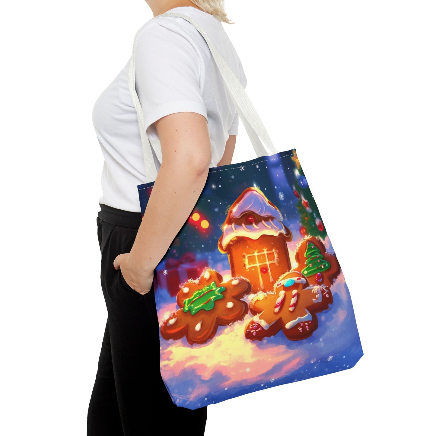 Gingerbread Cookies Tote Bag (AOP)