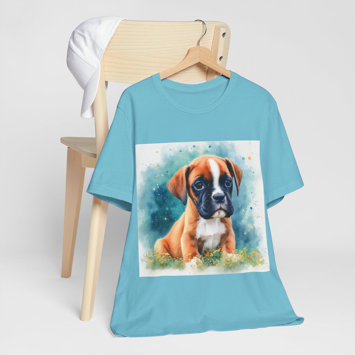 Boxer Puppy Unisex Jersey Short Sleeve Tee