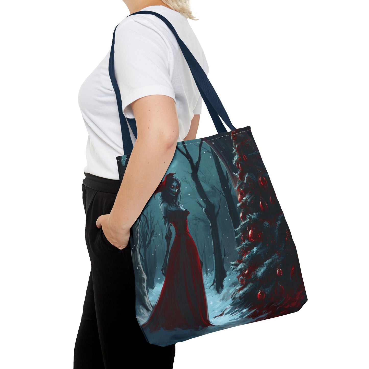 Hair-Raising Holiday Tote Bag (AOP)