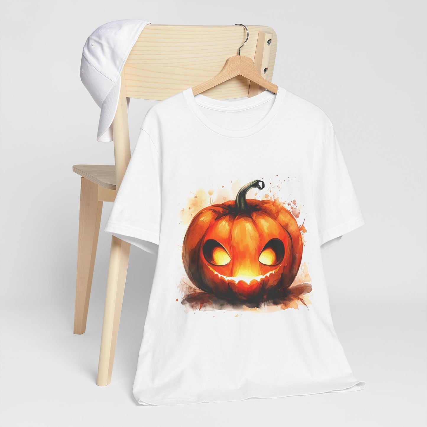 Cute Happy Jack o Lantern Unisex Jersey Short Sleeve Tee