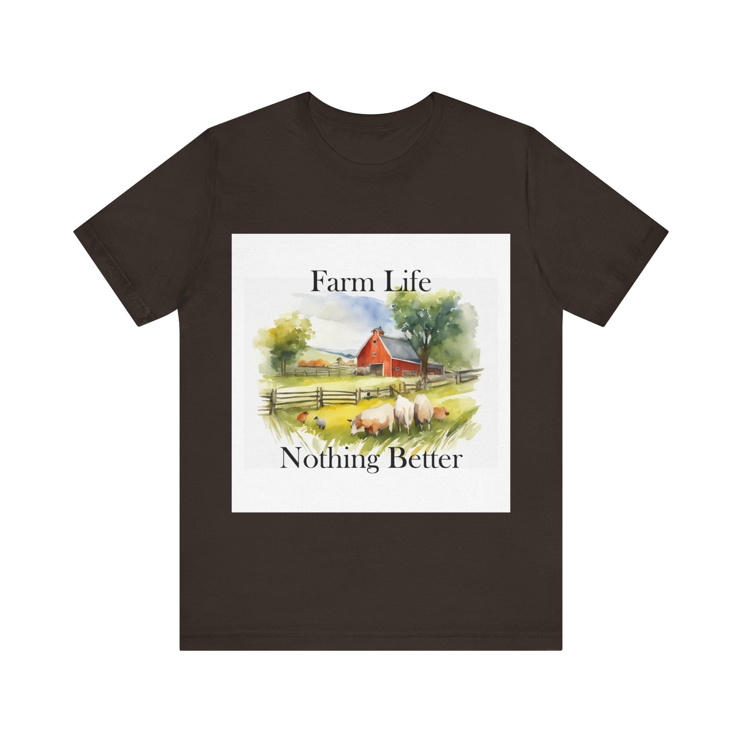 Farm Life Unisex Jersey Short Sleeve Tee