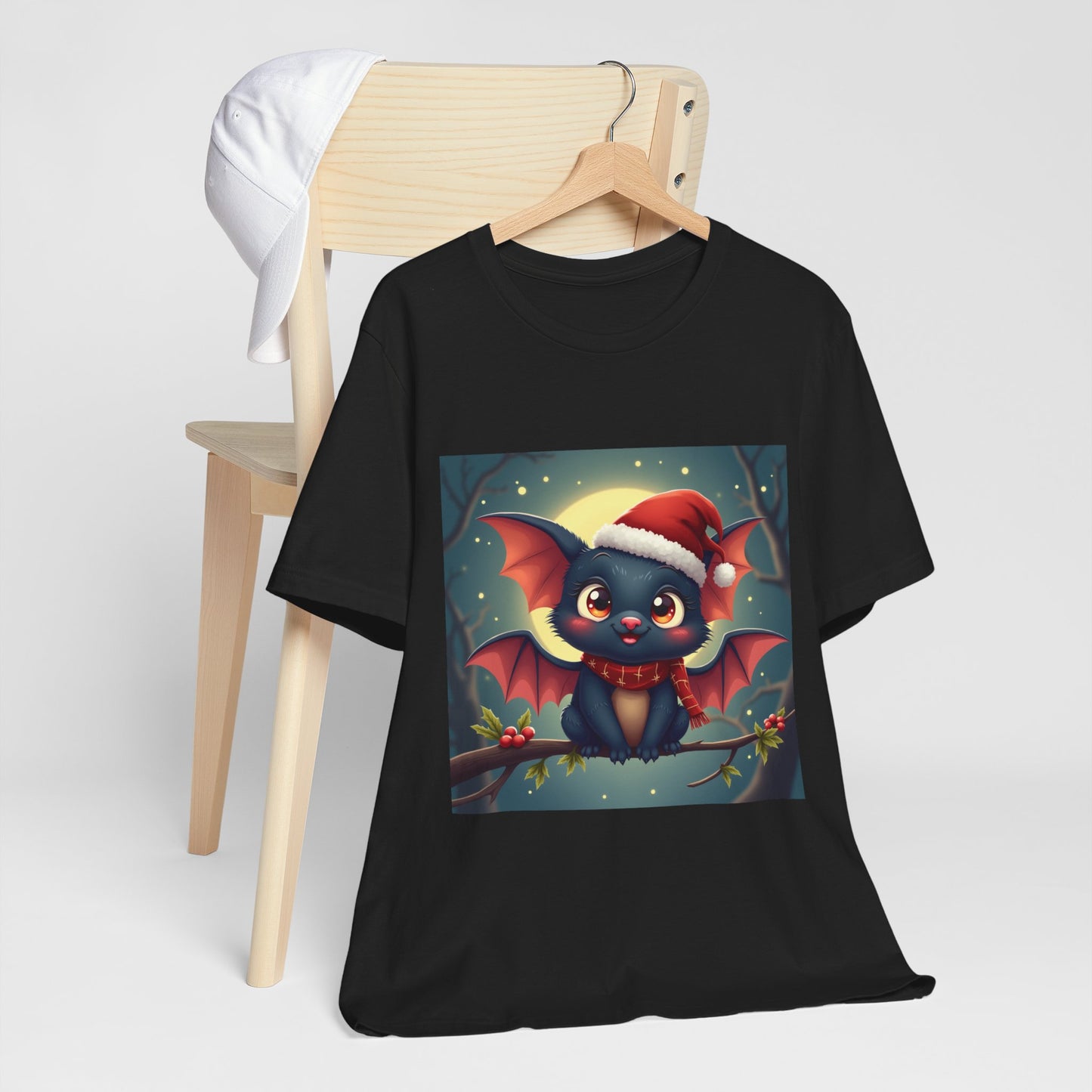 Cute Holidays Bat Unisex Jersey Tee