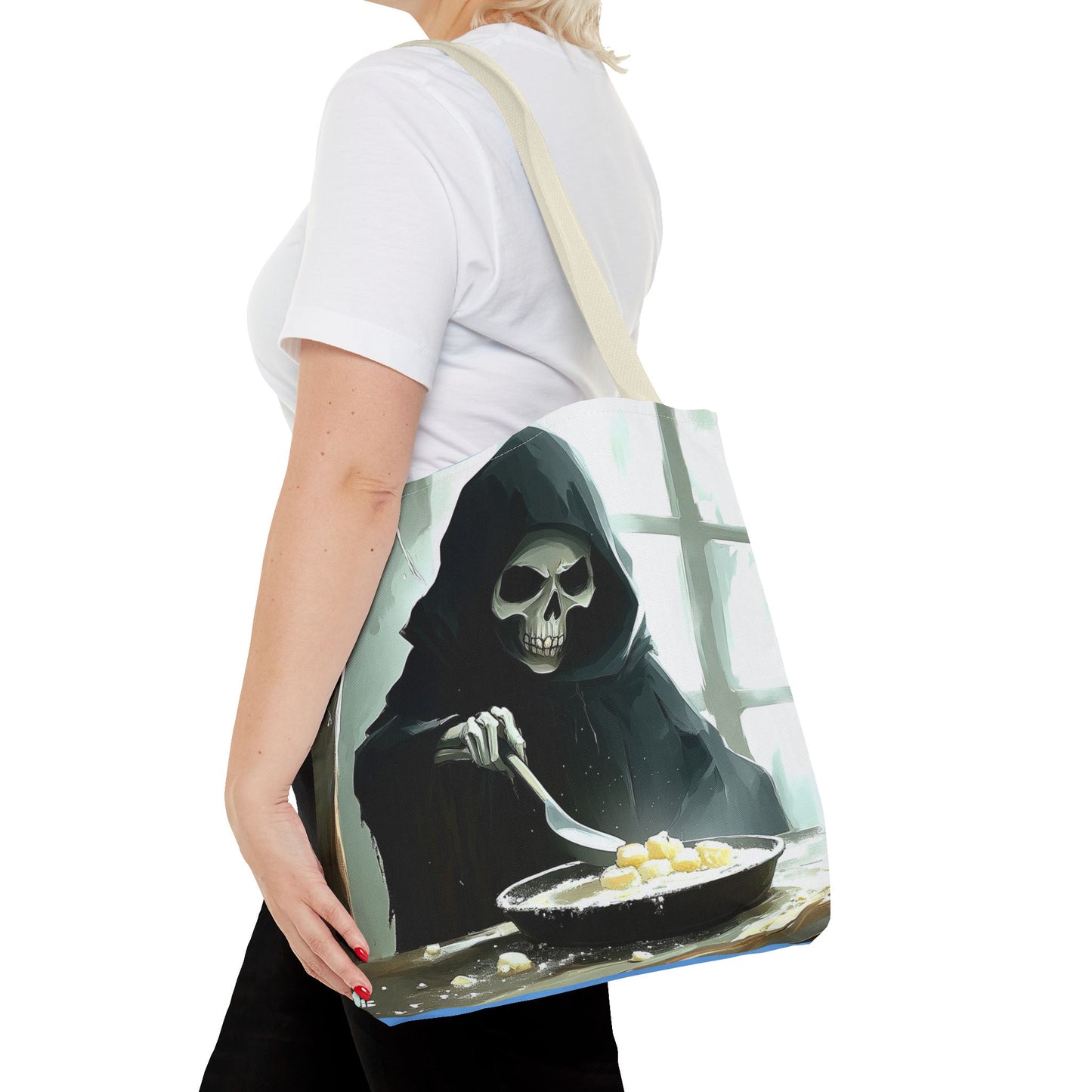 Grim Reaper Baking Tote Bag (AOP)