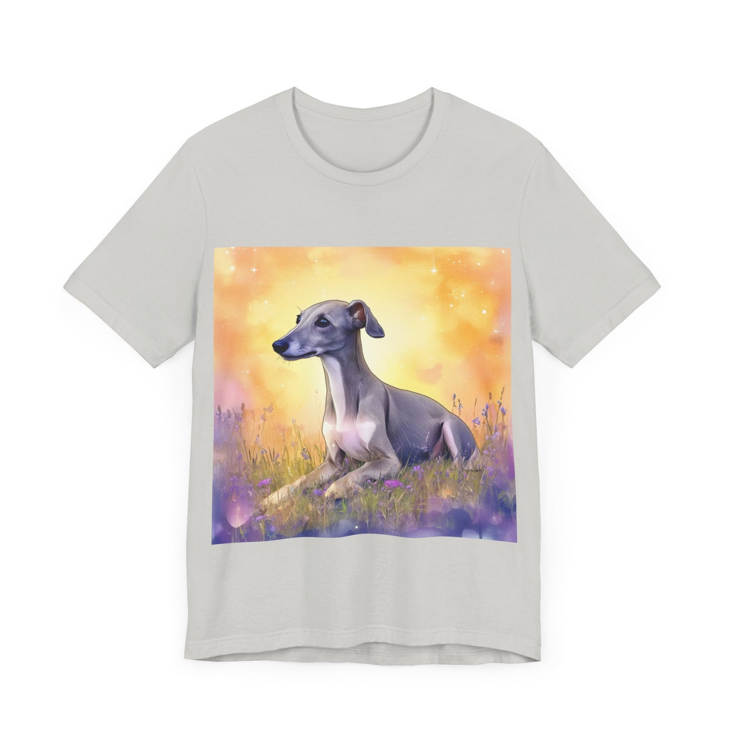 Sunset Greyhound Jersey Short Sleeve Tee