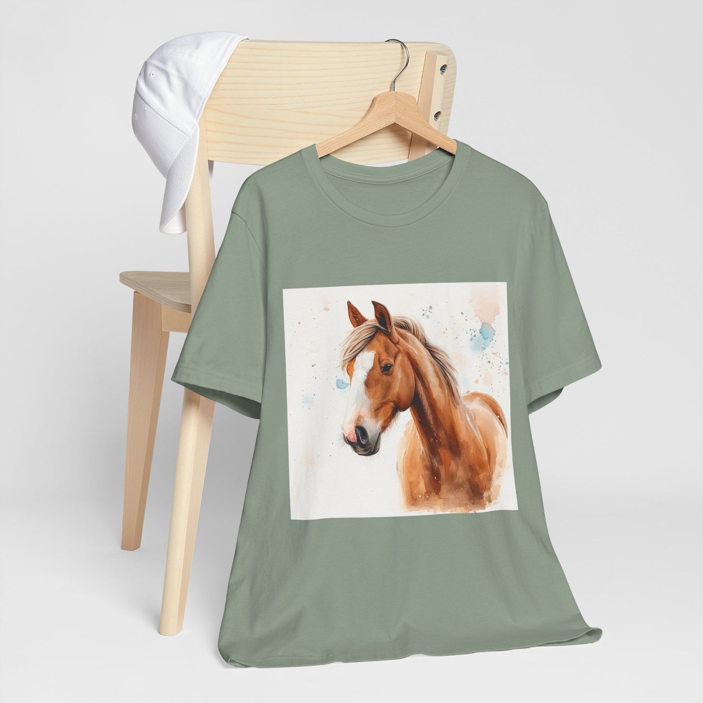 Playful Quarter horse Unisex Jersey Short Sleeve Tee