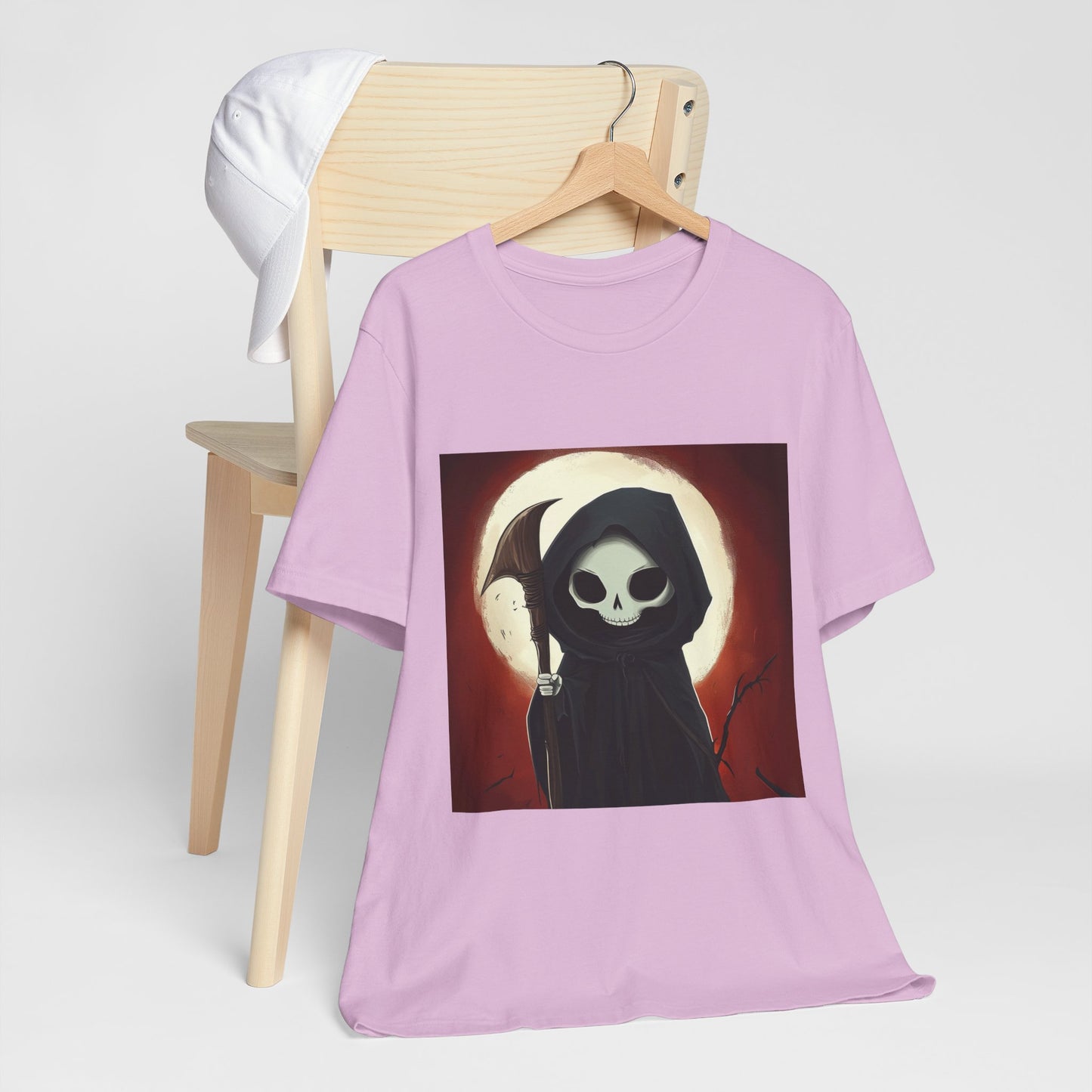 Cute Grim Reaper Unisex Jersey Short Sleeve Tee