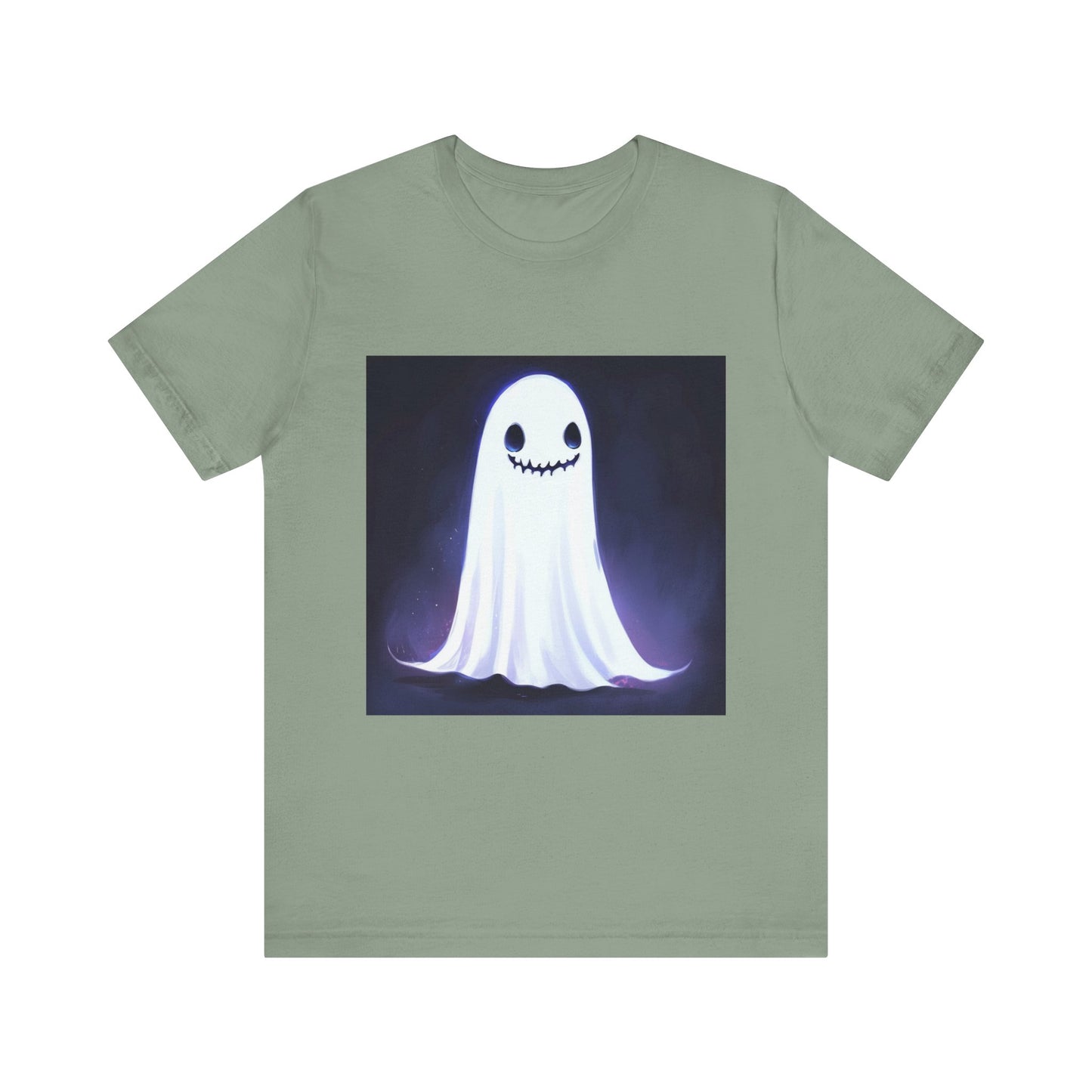 Creepy Cute Ghost Unisex Jersey Short Sleeve Tee