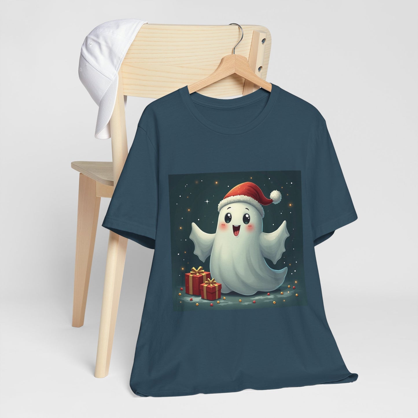 Christmas Presents Ghost Unisex Jersey Tee