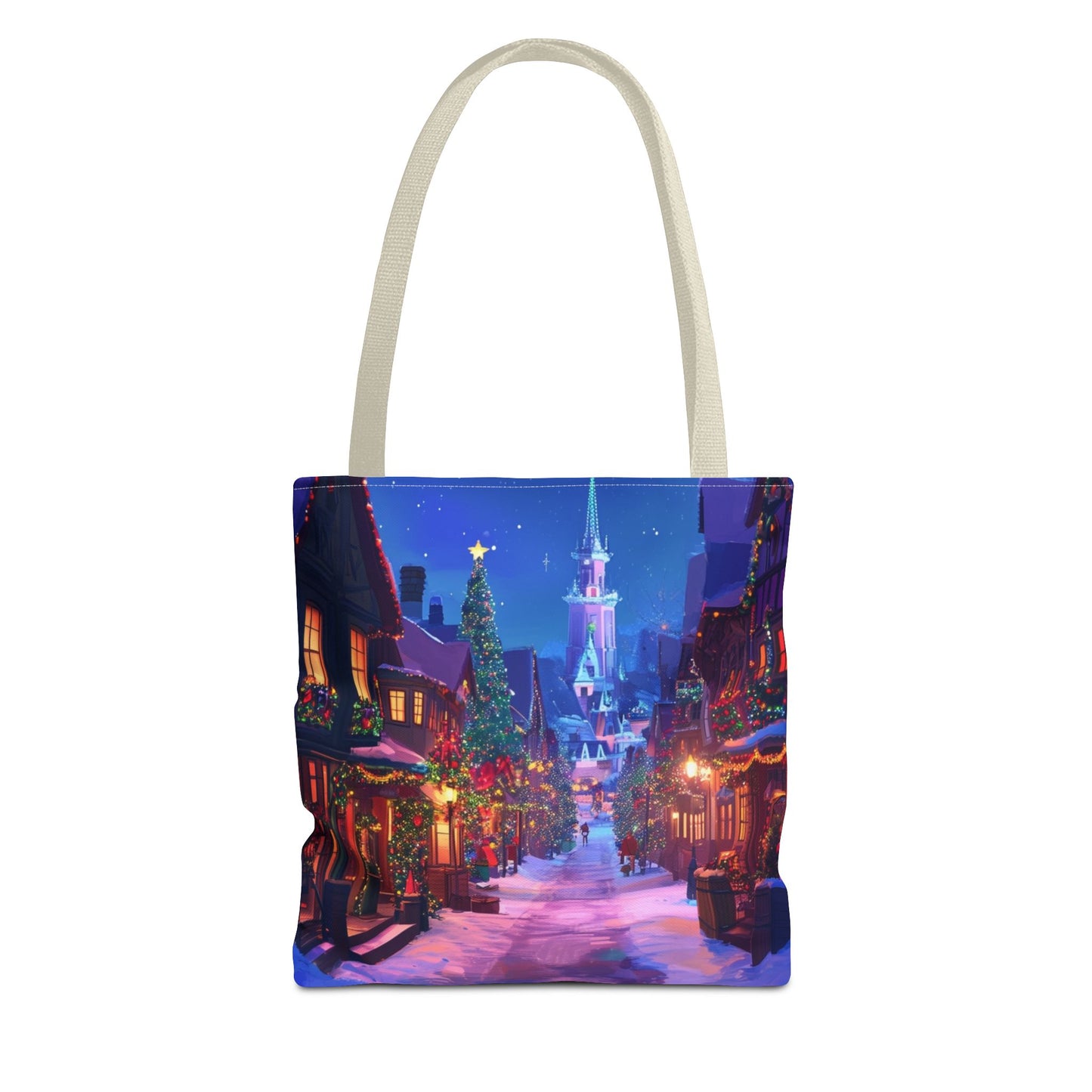 Holiday Town Tote Bag (AOP)