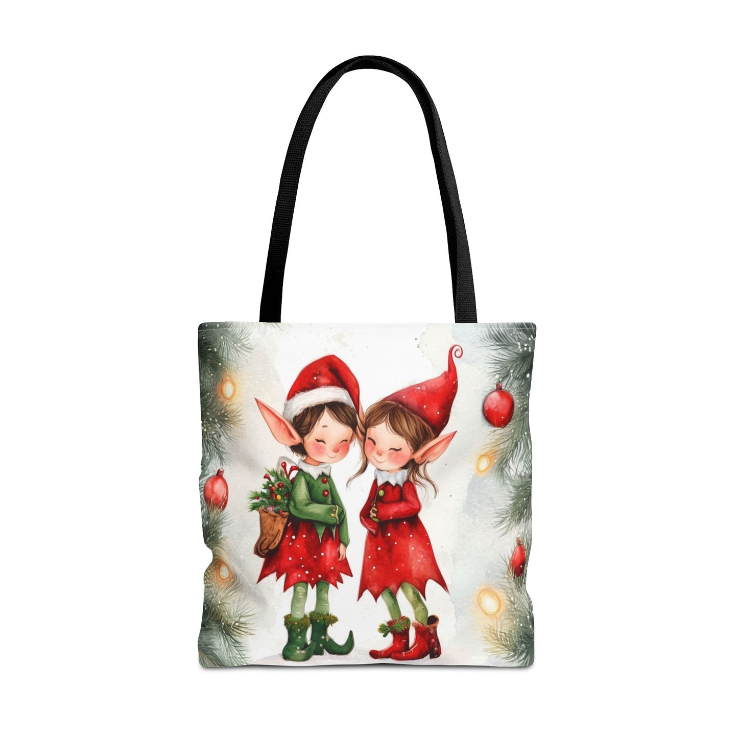 Watercolor Elves Tote Bag (AOP)