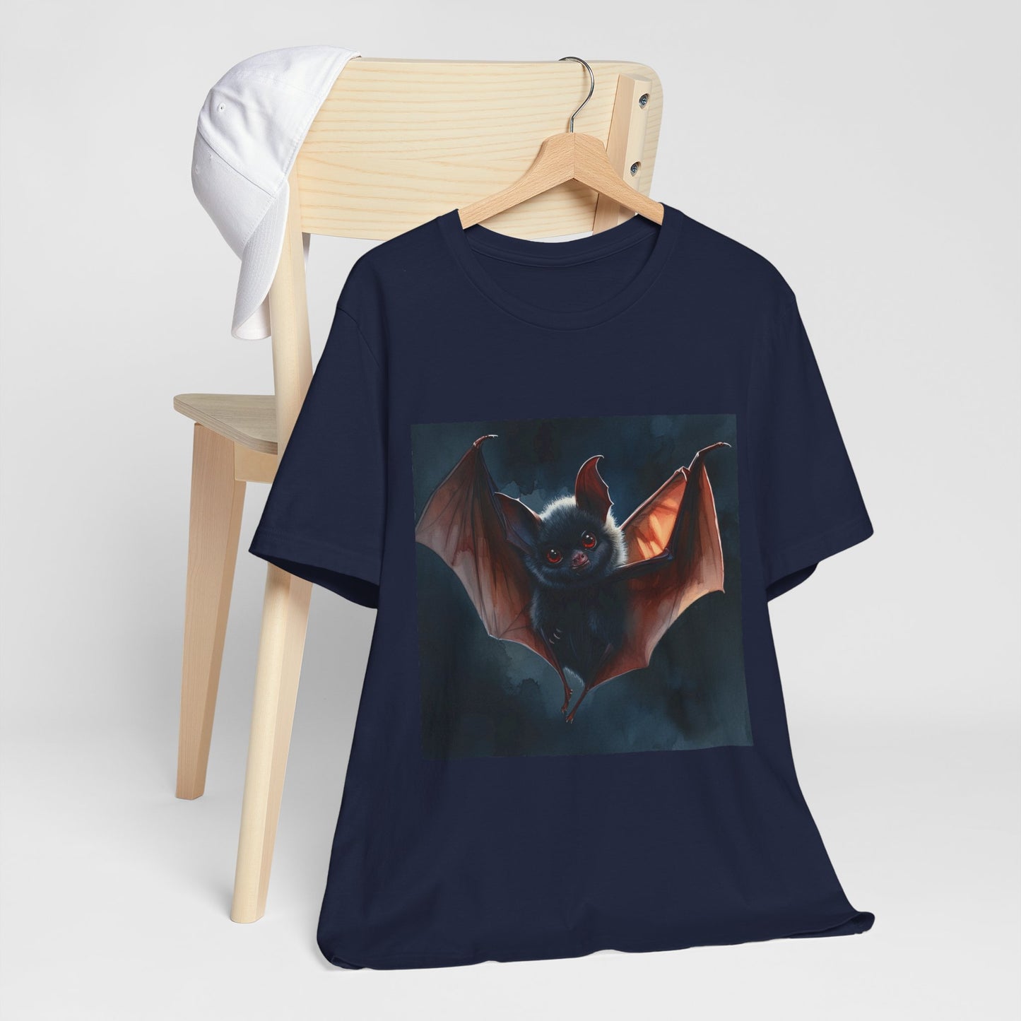 Cute Spooky Bat Unisex Jersey Short Sleeve Tee