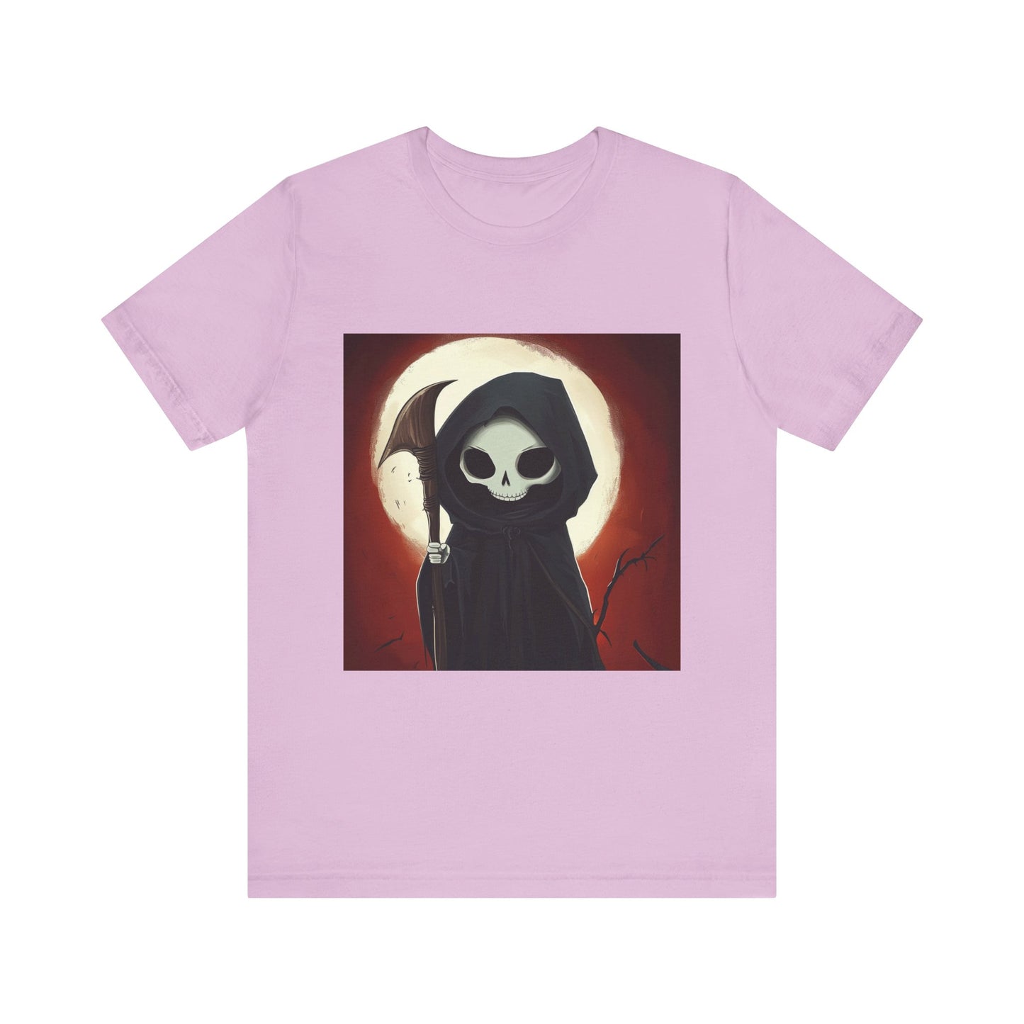 Cute Grim Reaper Unisex Jersey Short Sleeve Tee